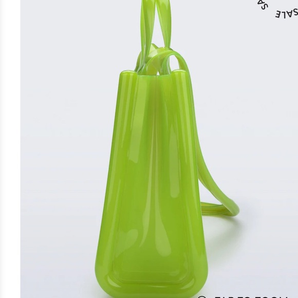 Melissa  X TELFAR collab
 large green Jelly shopper - Picture 4 of 16